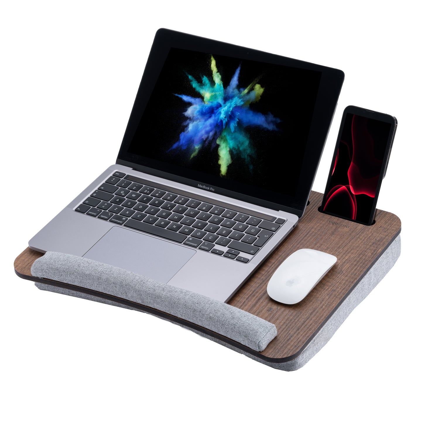 Bureau portable pour ordinateur portable jusqu'à 15,6 pouces