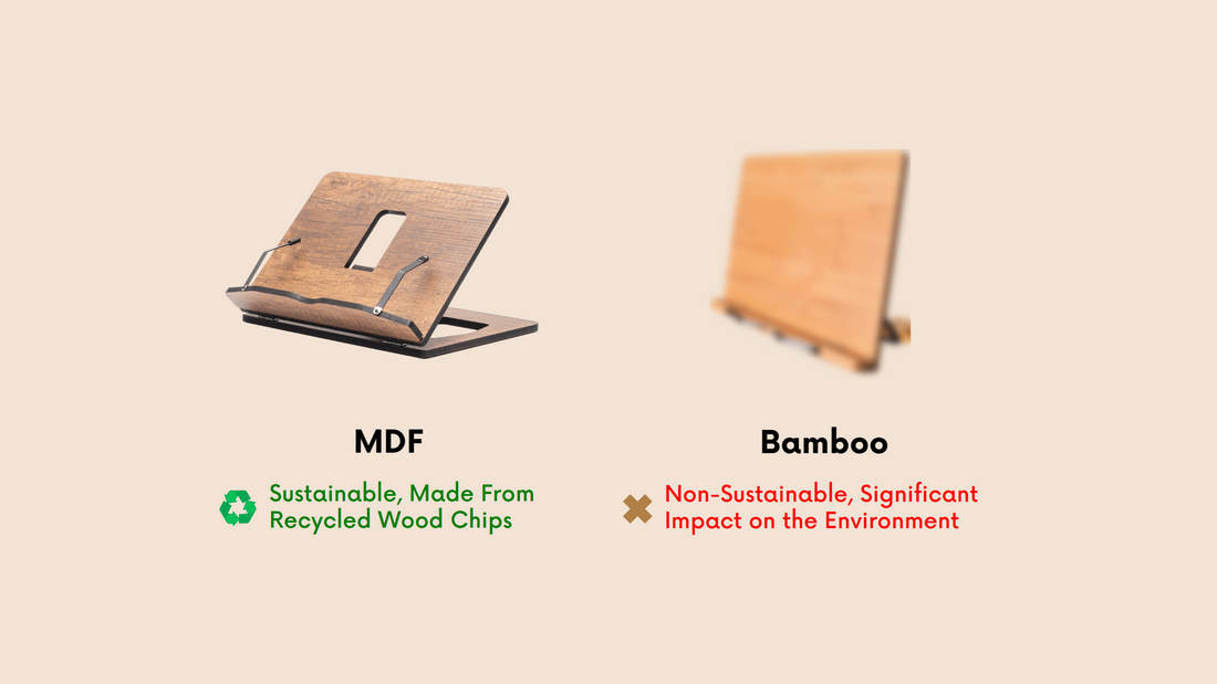 🎋Bamboo vs. 🧱MDF: Which Material is More Sustainable?